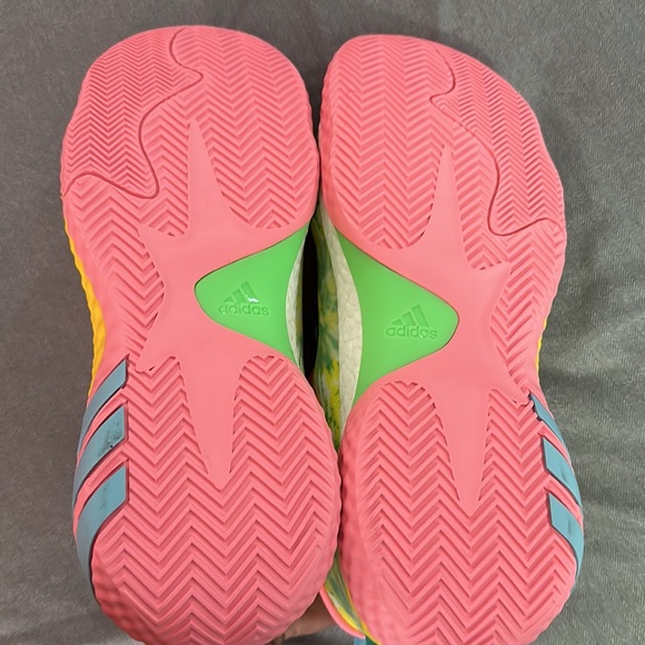 Adidas Harden Vol 6. Multicolor Tie Dye Basketball Shoes HQ6096 Men's Size 13 - Picture 5 of 5